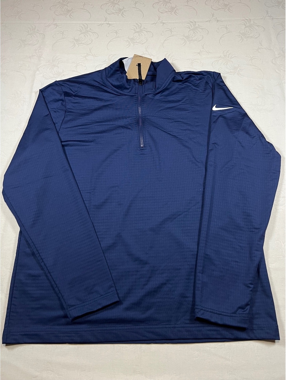 NEW Nike 1/4 Zip Victory Golf Long Sleeve Di-Fit Shirt Size Large